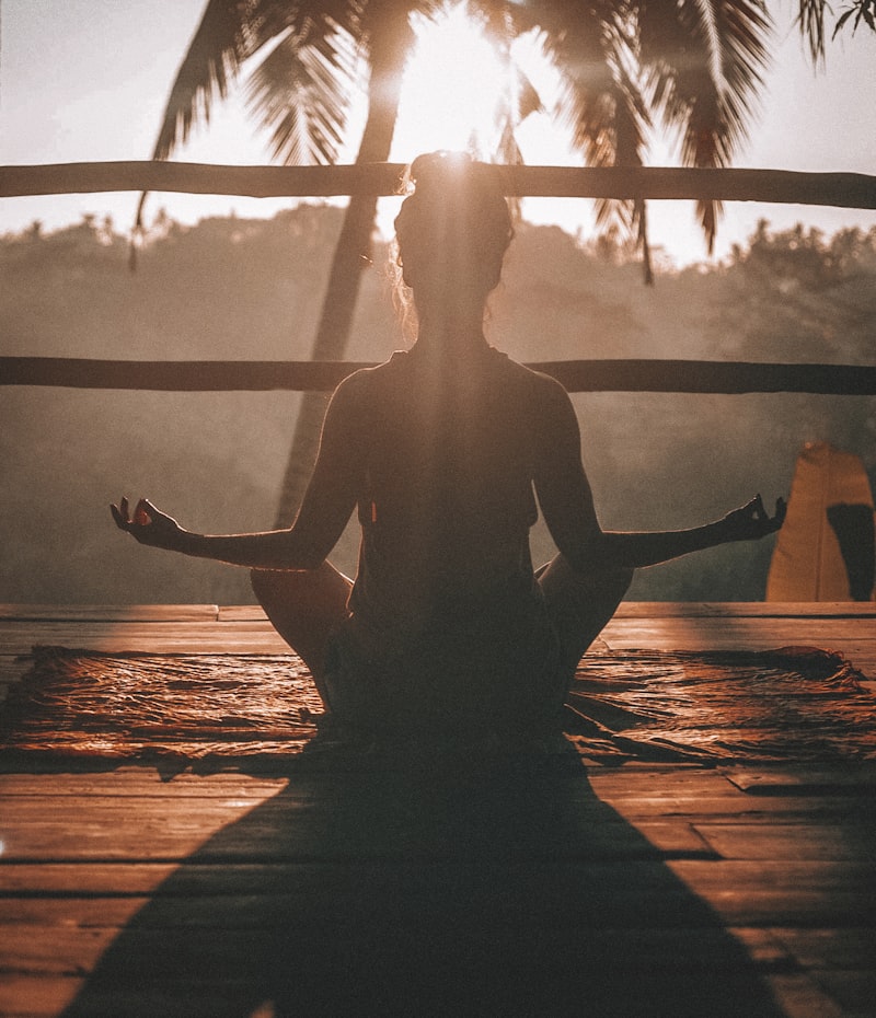Calm and meditation — cannabis and anxiety management